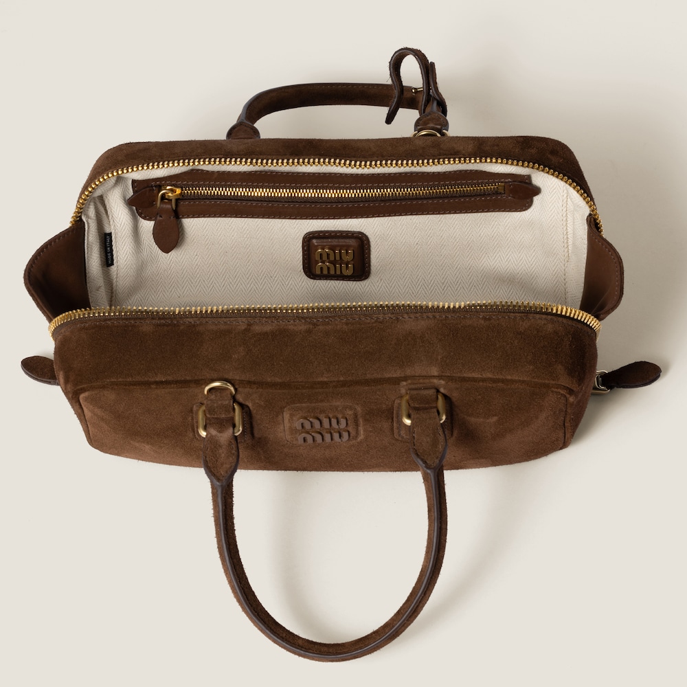 Arcadie suede bag
