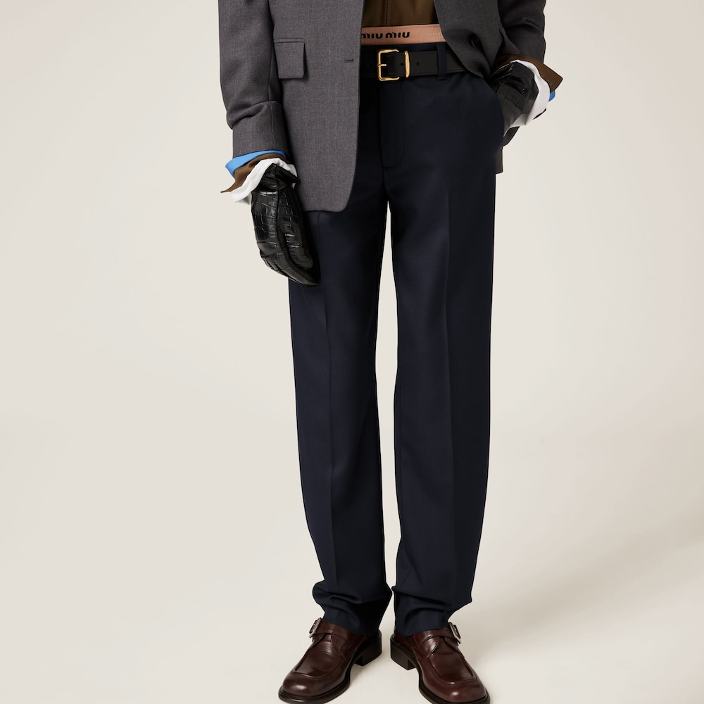 Gabardine pants