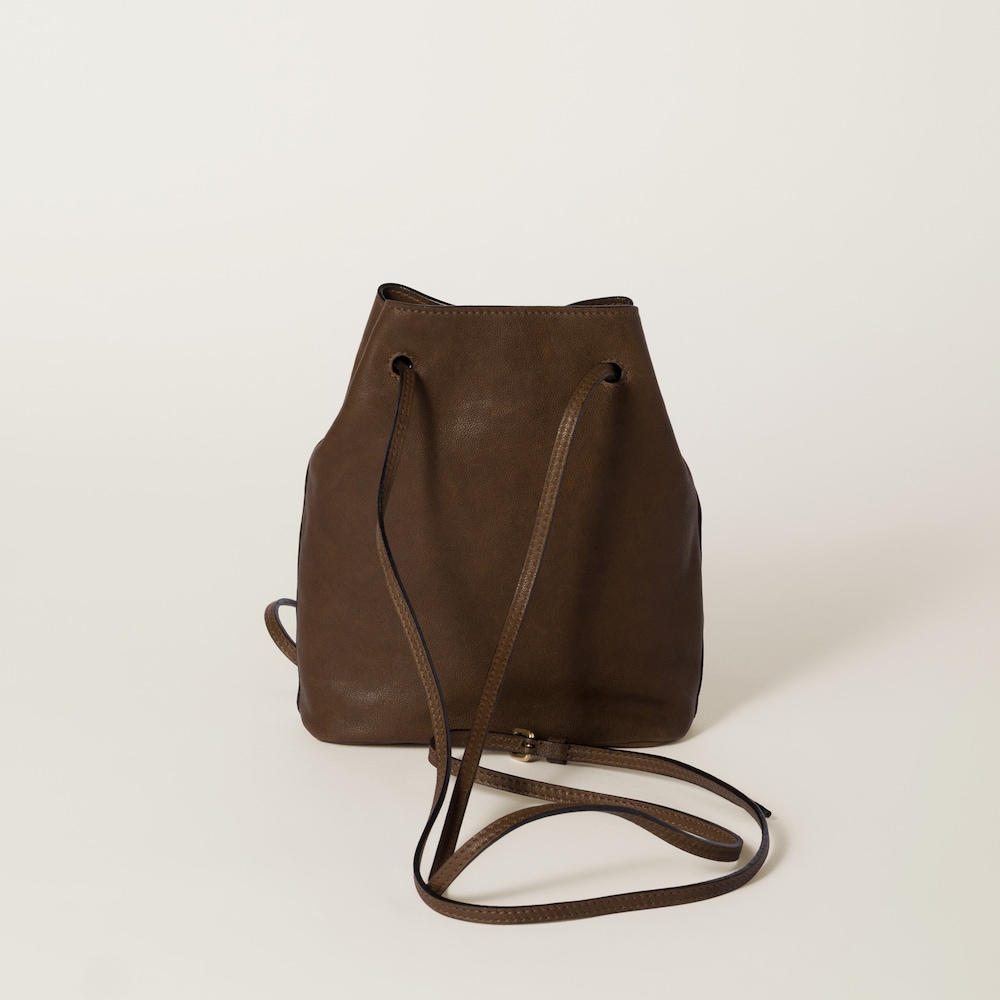 Nappa leather mini-bag