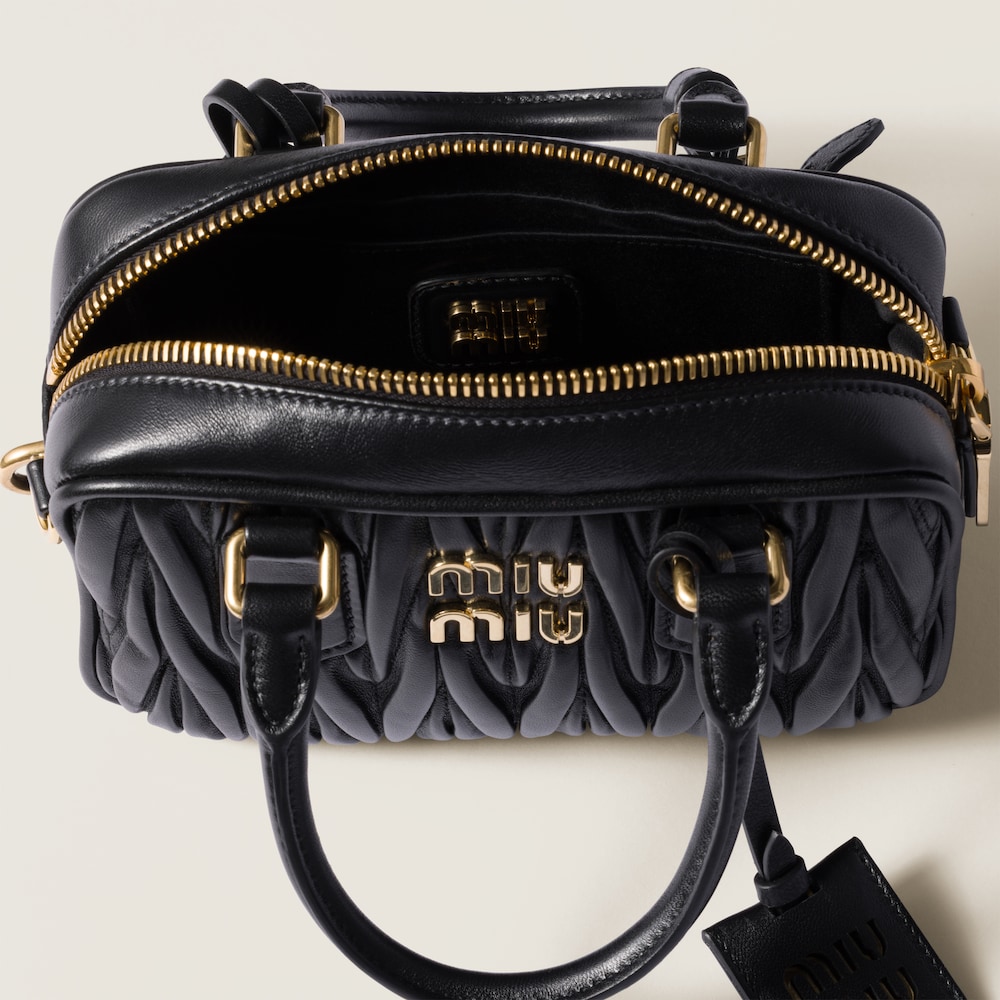 Arcadie Matelassé nappa leather bag