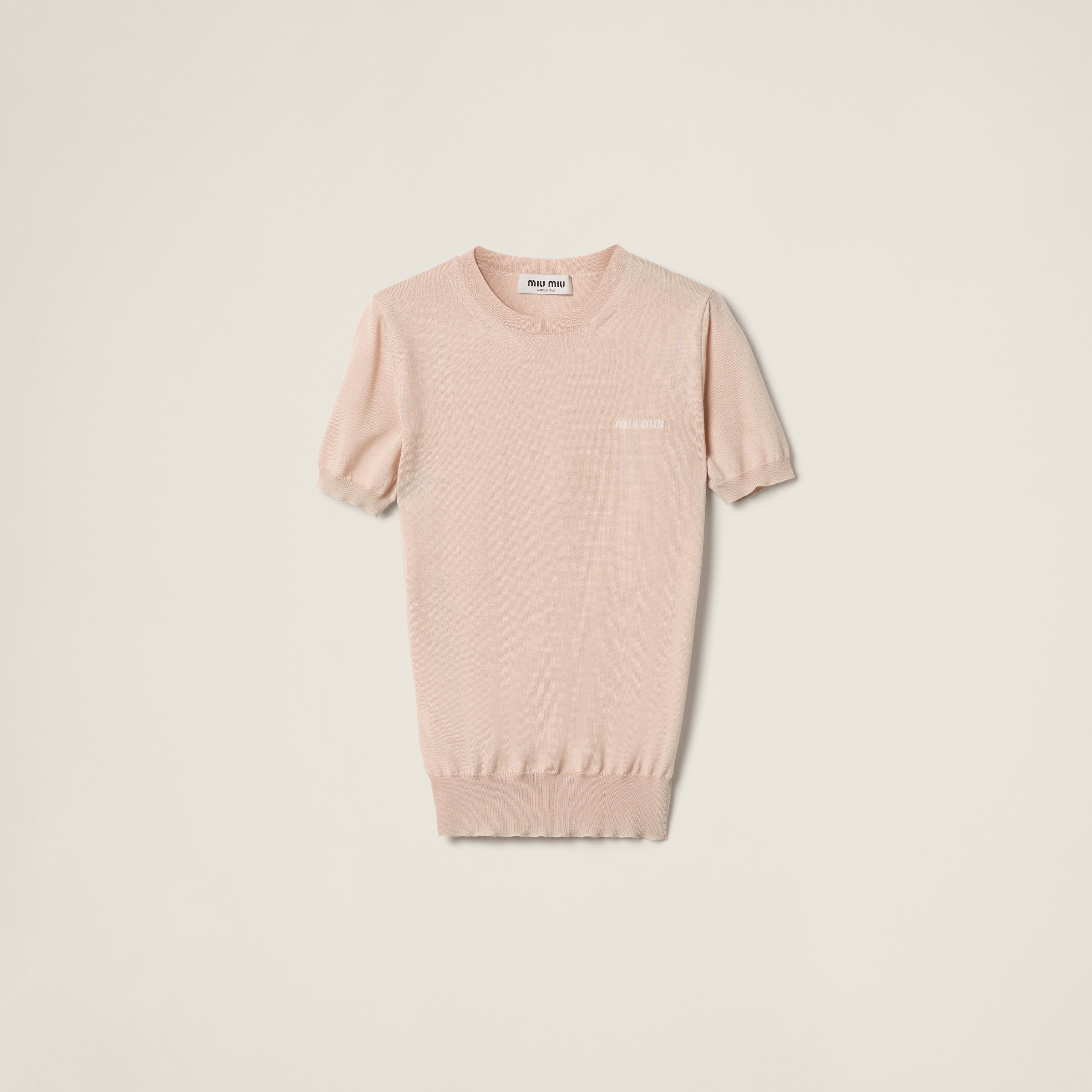 Cashmere and silk sweater