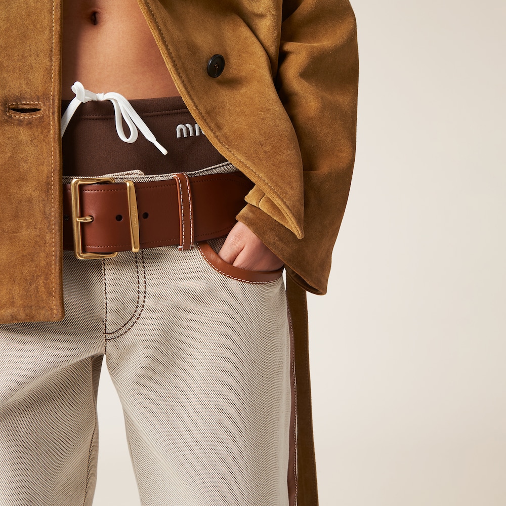 Canvas pants