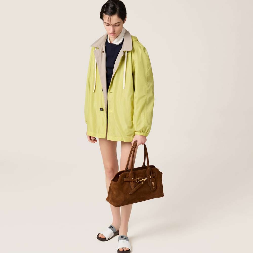 Aventure suede bag