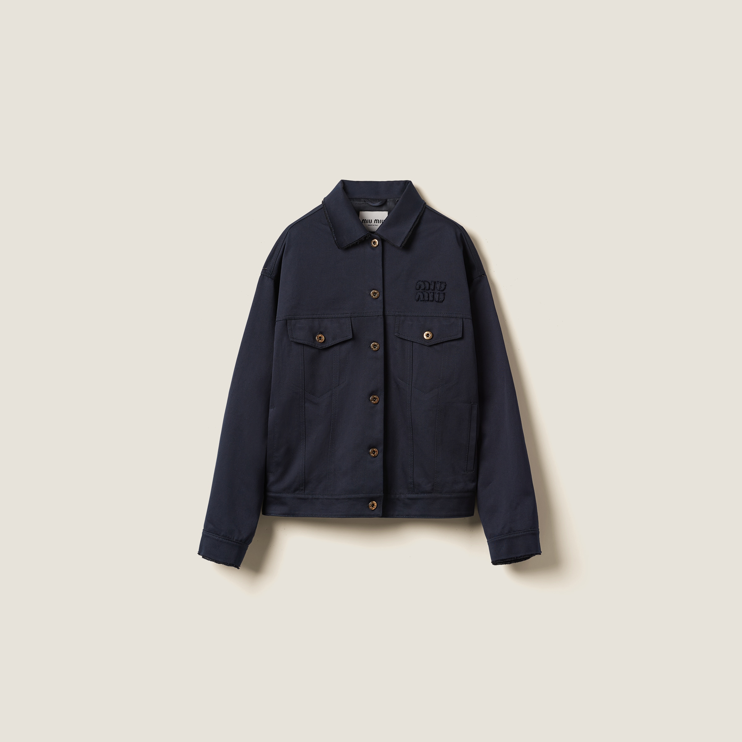 Chino blouson jacket