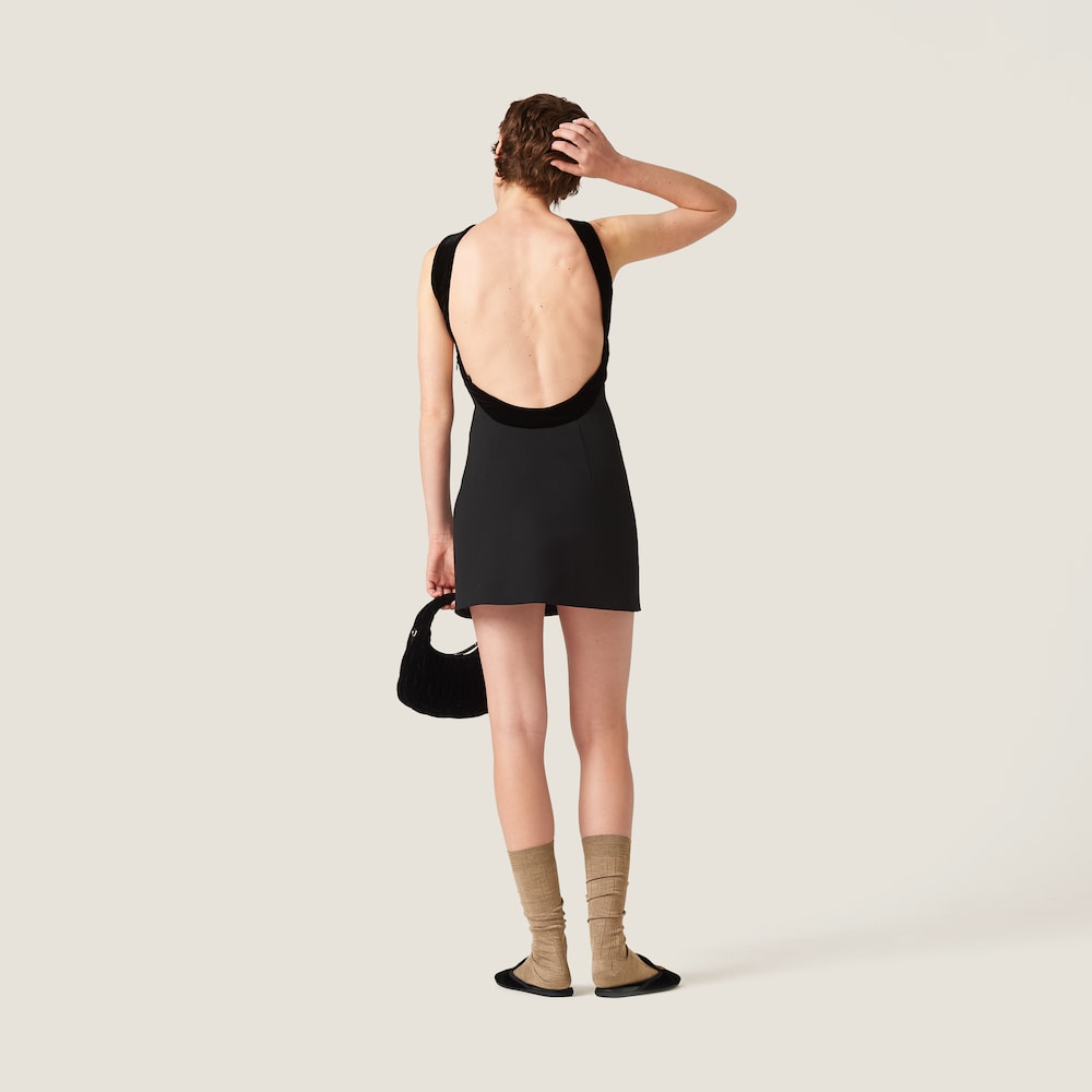 Grain de poudre mini-dress