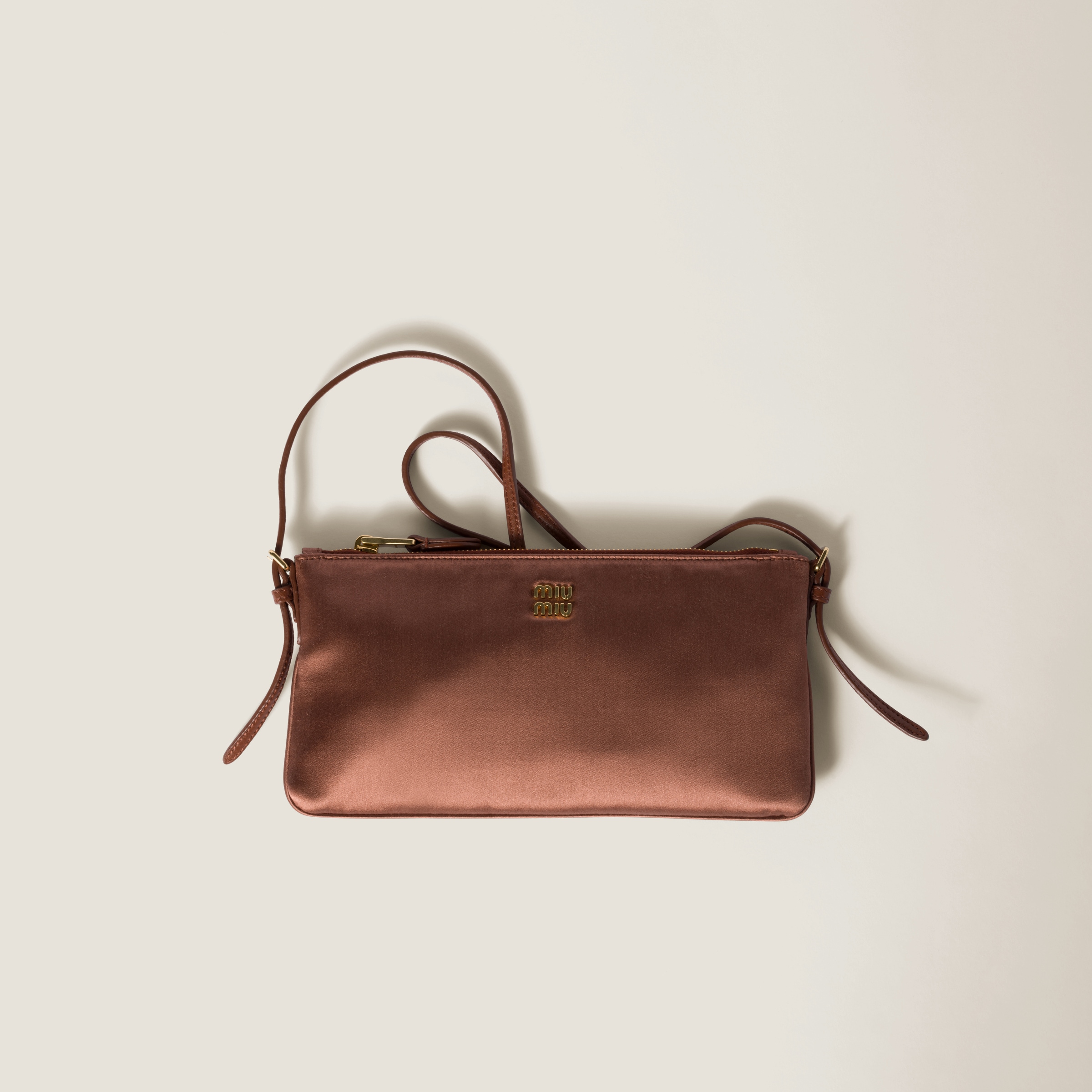 Satin mini pouch