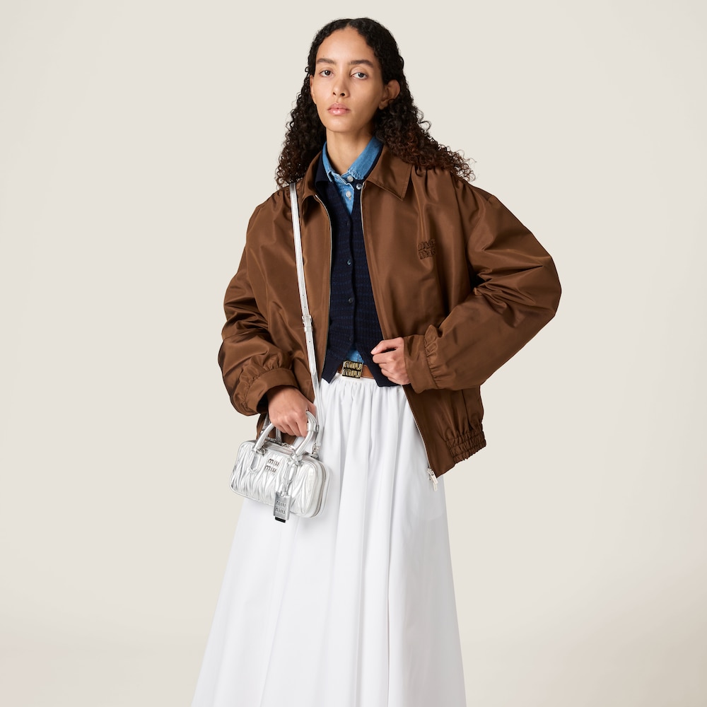Arcadie matelassé nappa leather mini-bag