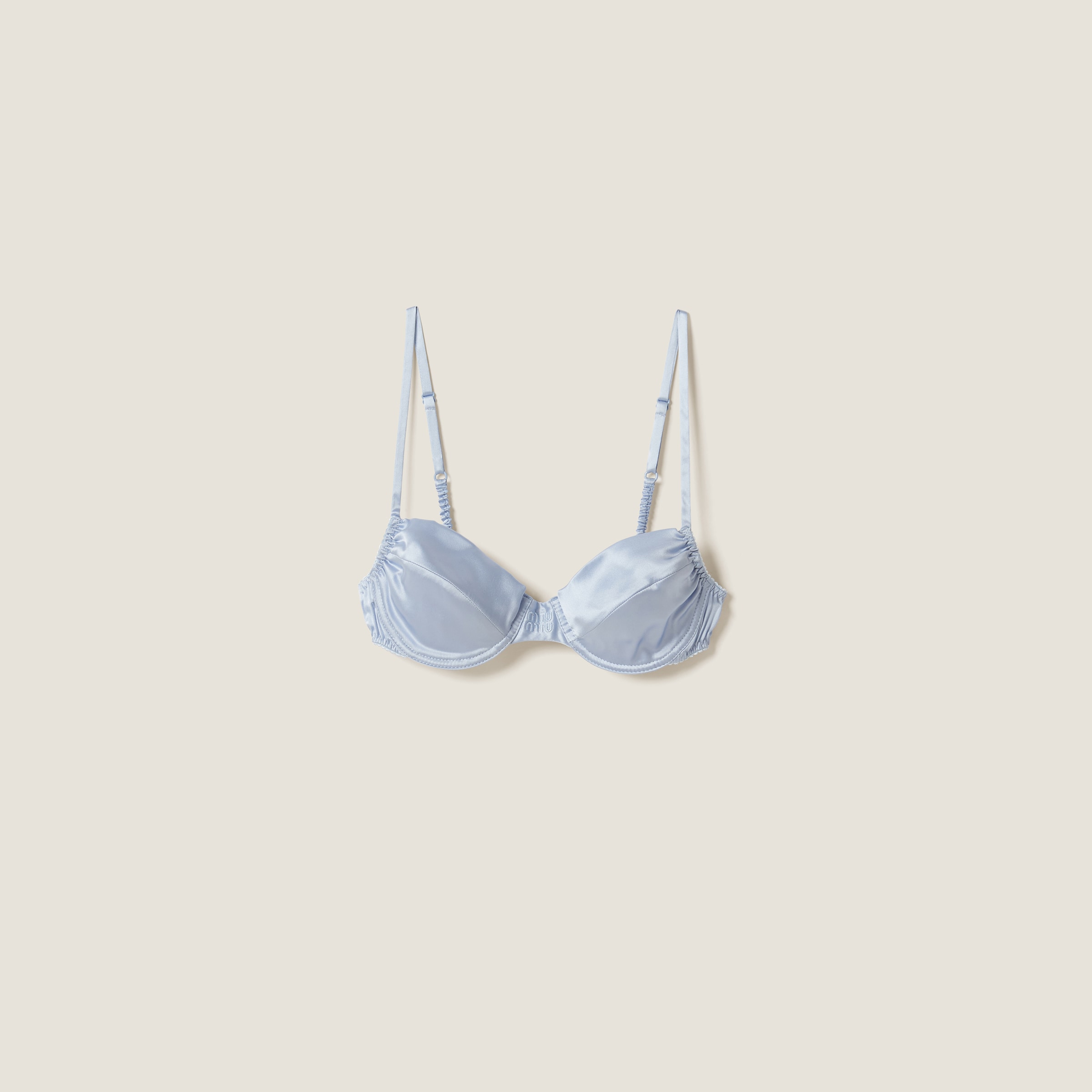 Satin bra
