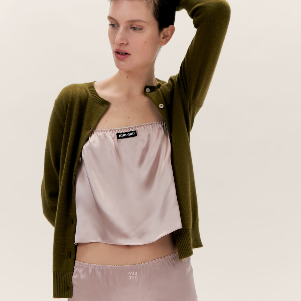 Satin top