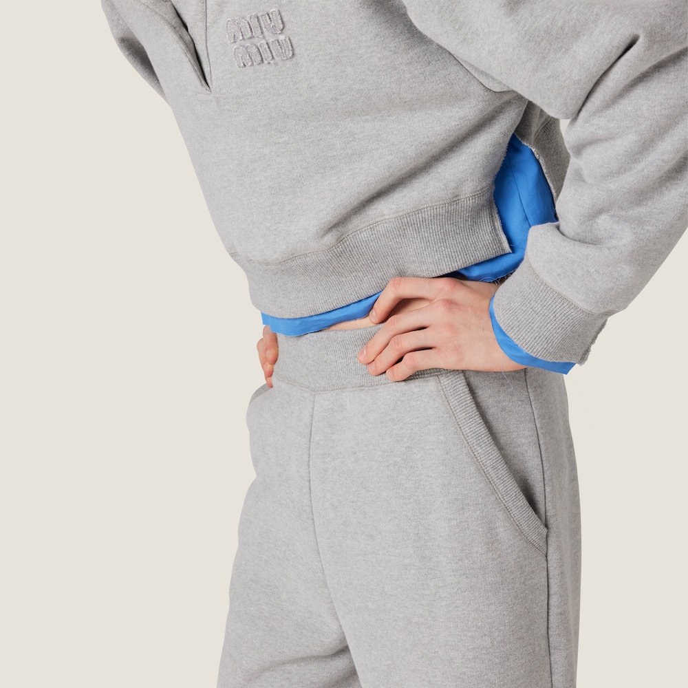 Cotton fleece pants