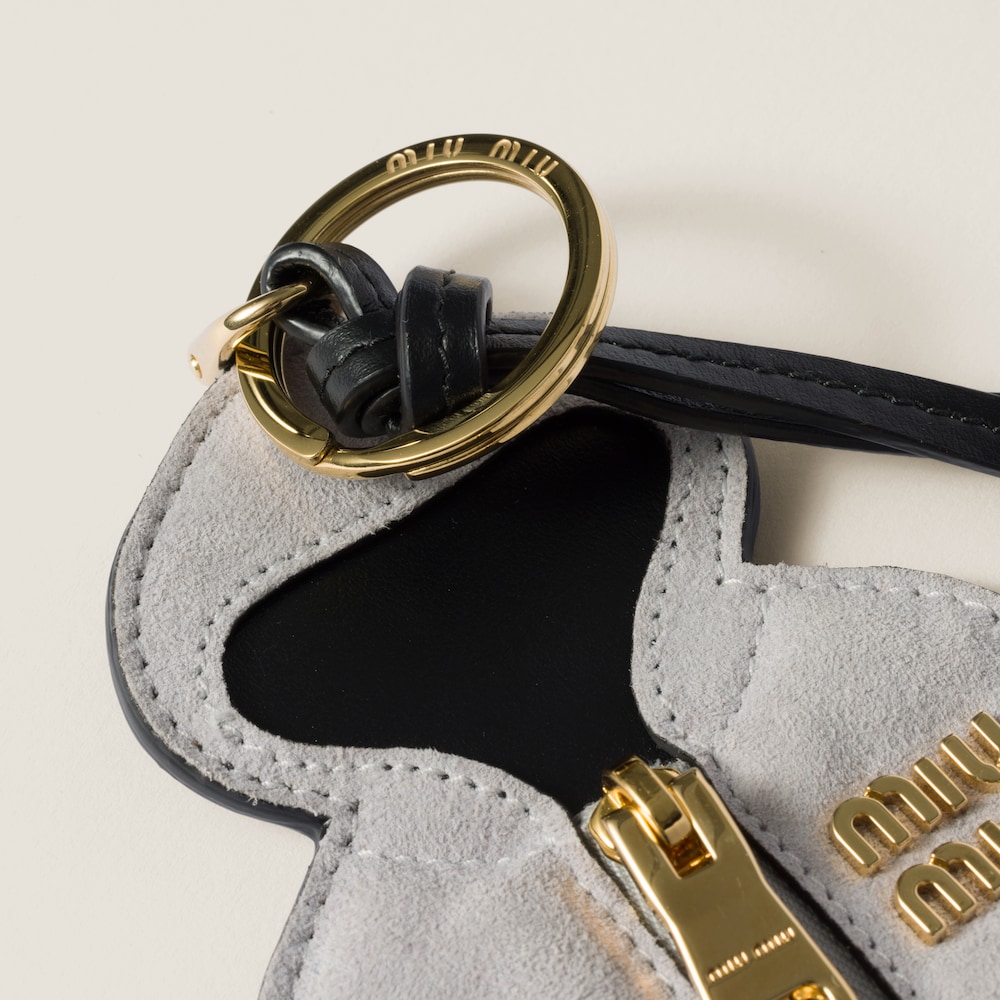 Trick leather keyring