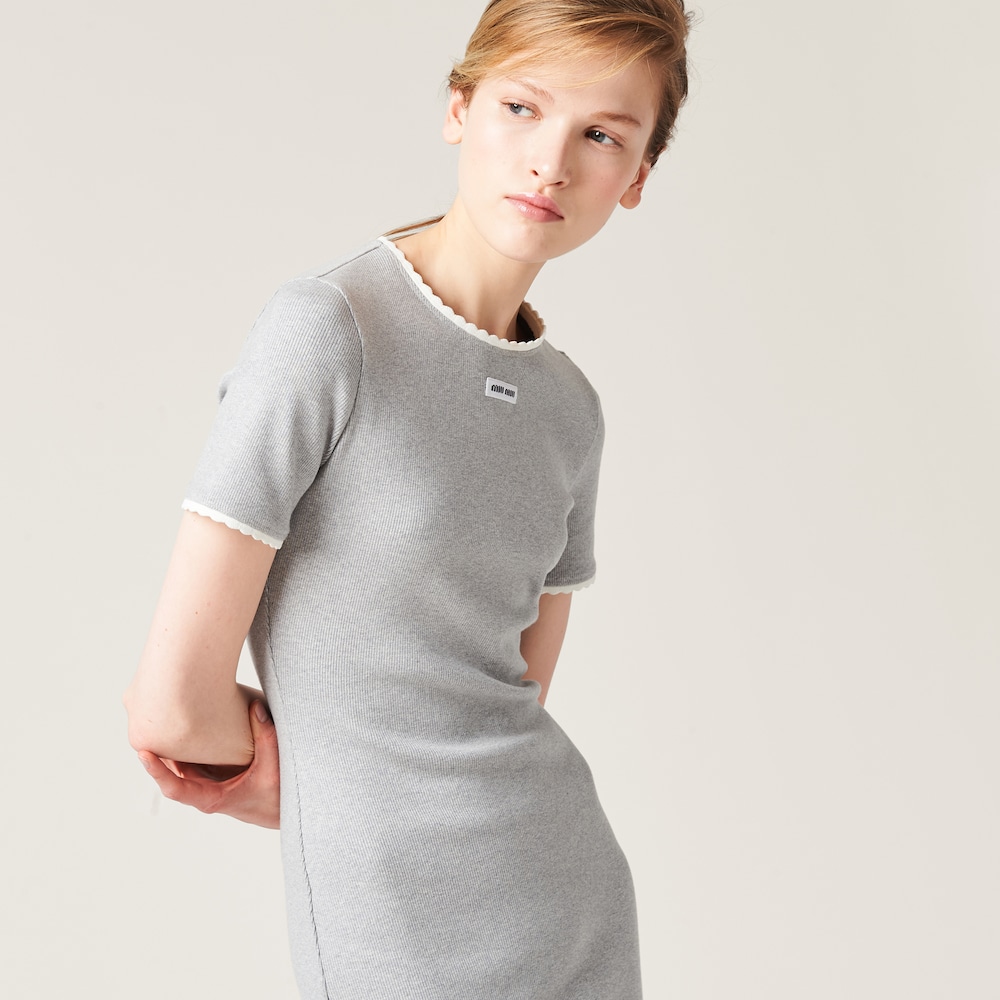 Cotton mini-dress