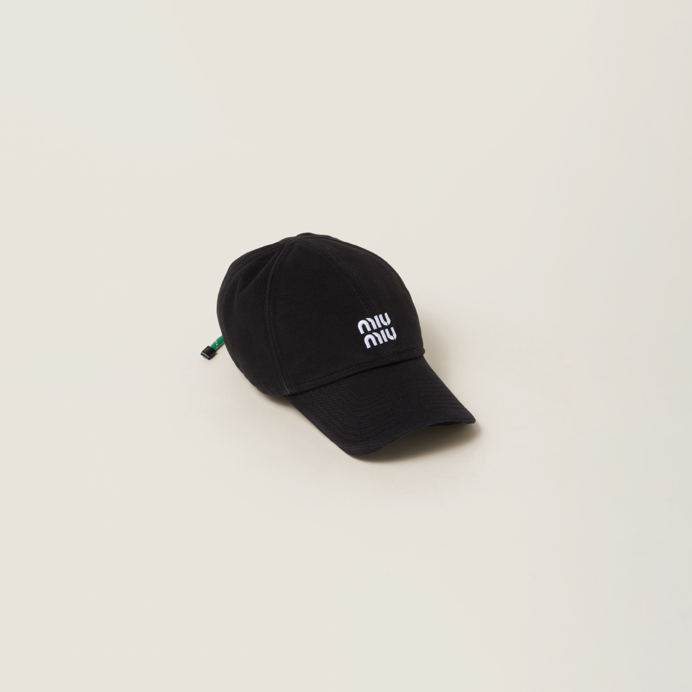 Denim baseball cap