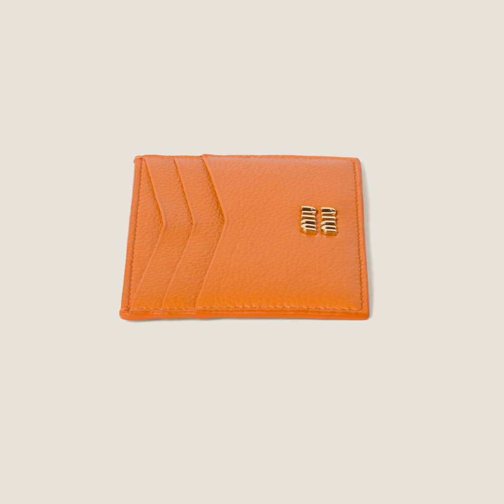 Leather card holder