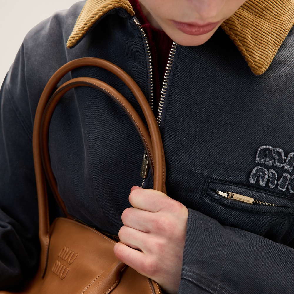 Drill blouson jacket