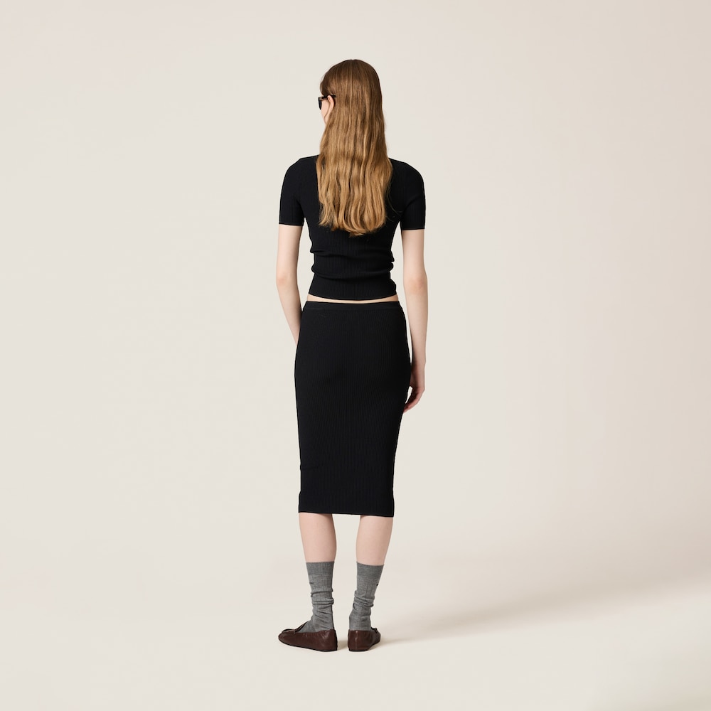 Viscose turtleneck sweater