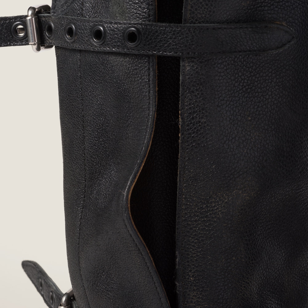 Leather boots
