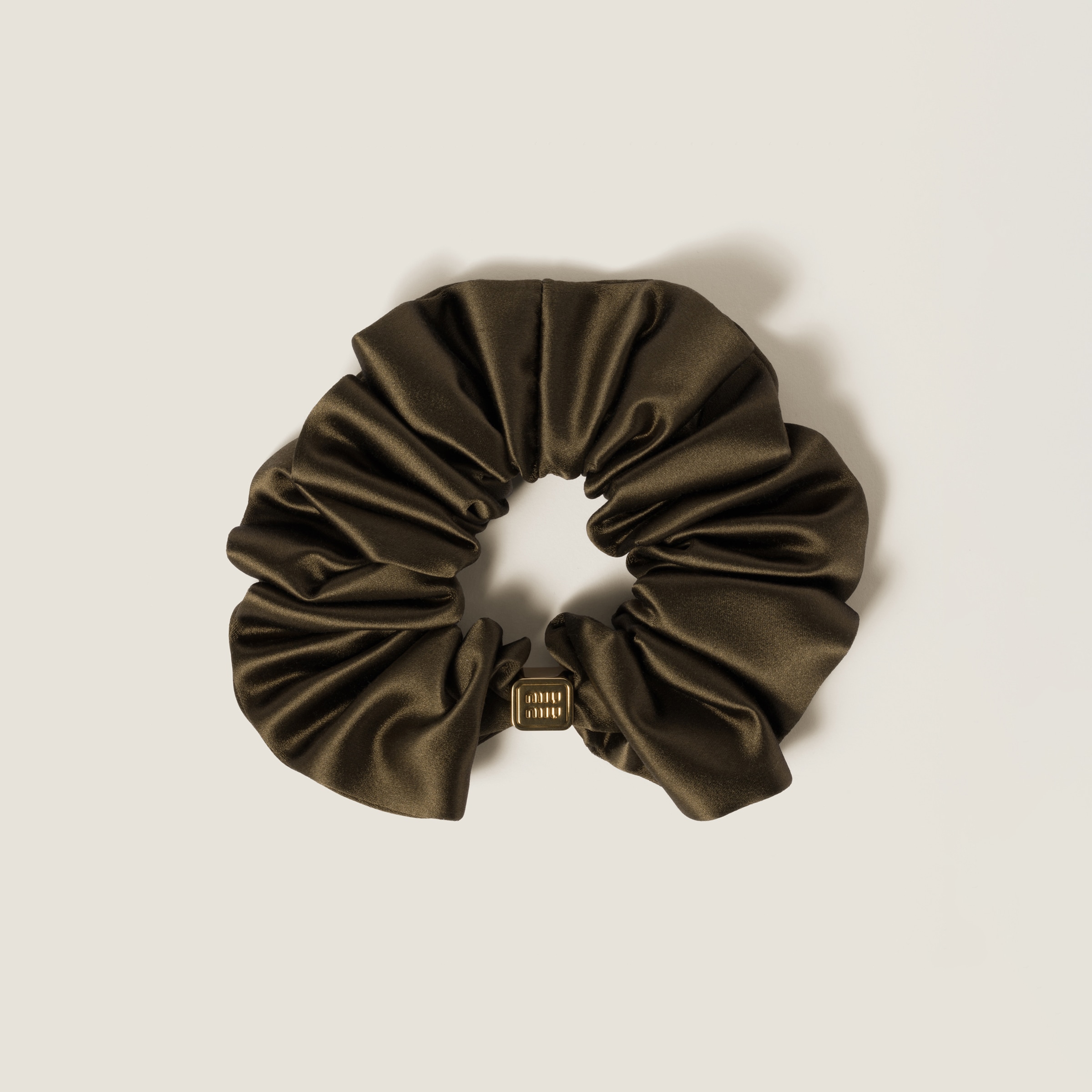 Satin scrunchie