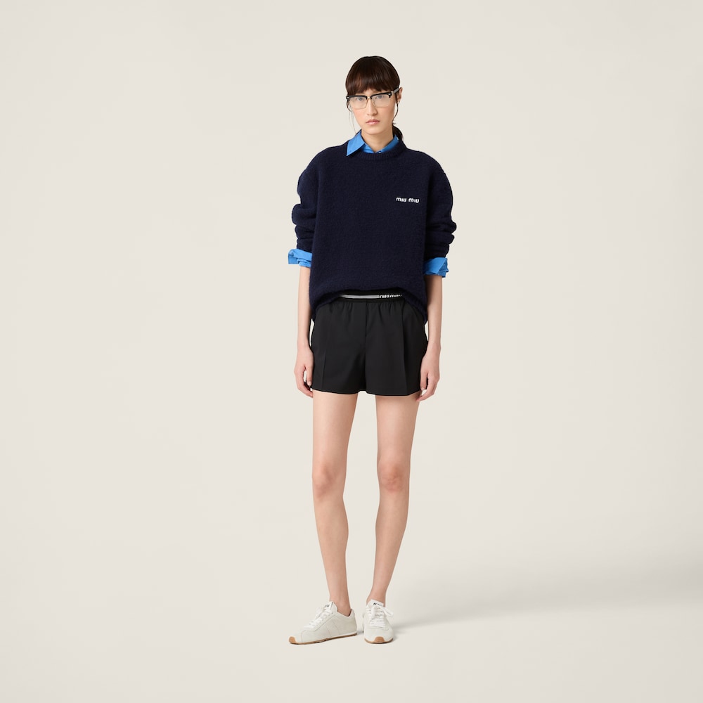 Wool shorts