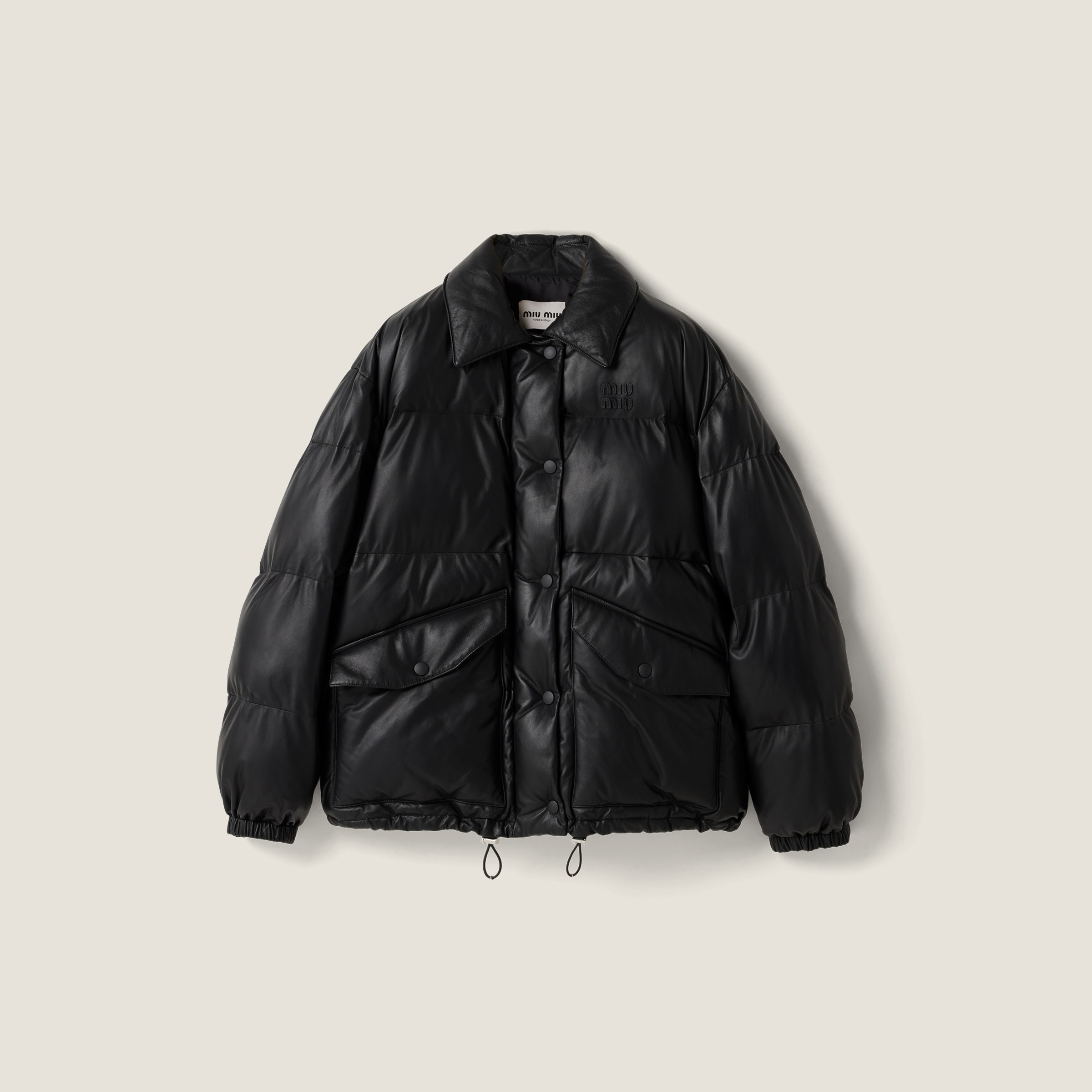 Nappa leather jacket