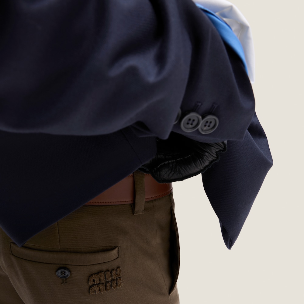 Gabardine pants