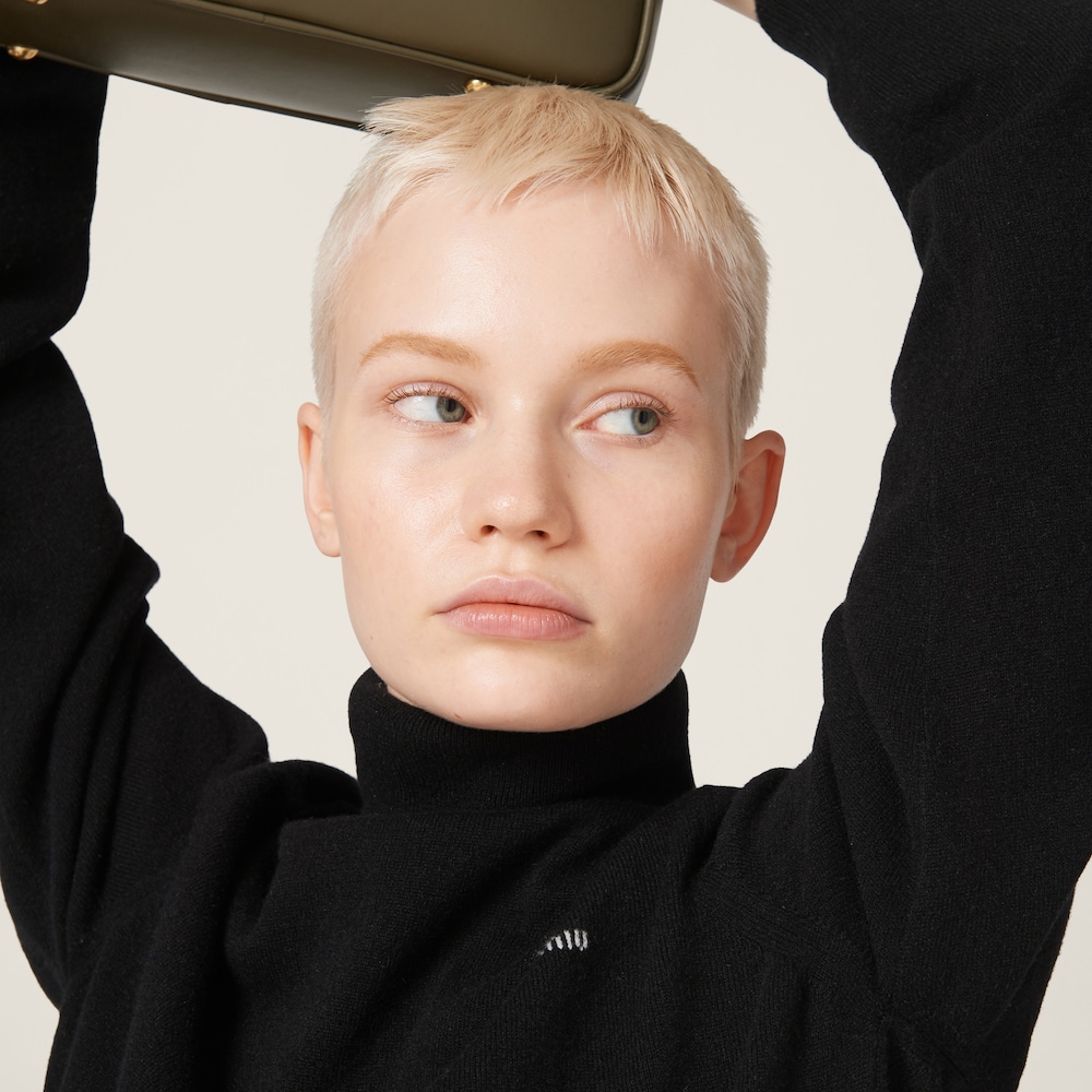 Cashmere turtleneck sweater