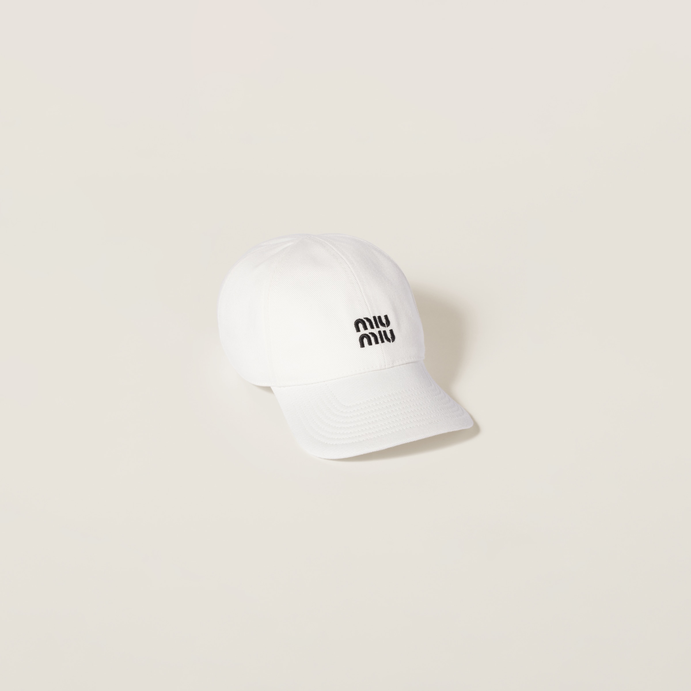 Denim baseball cap