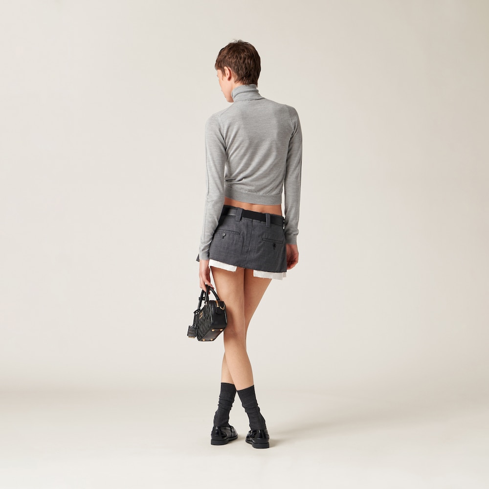 Cashmere and silk sweater