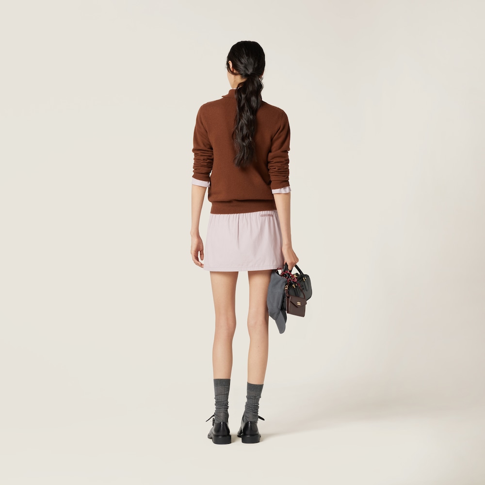 Cashmere knit cardigan