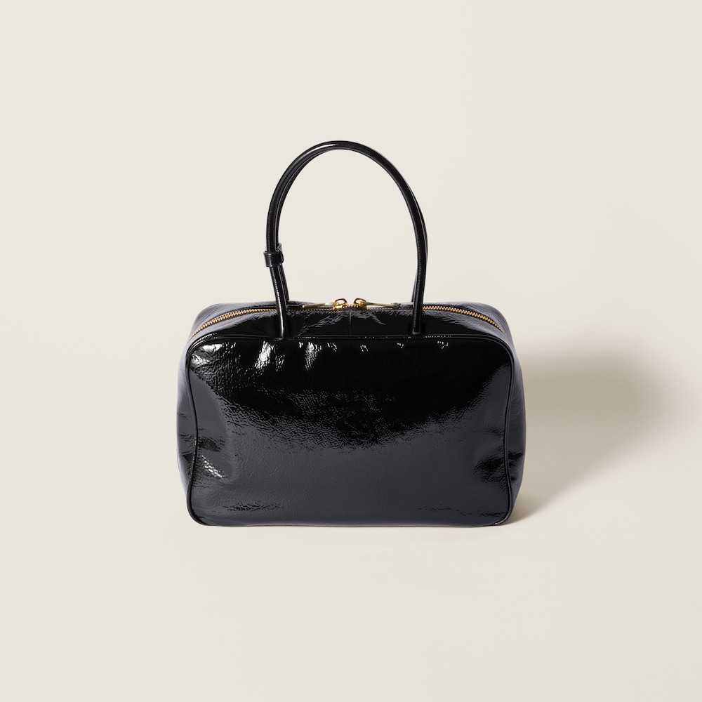 Beau naplak patent leather bag