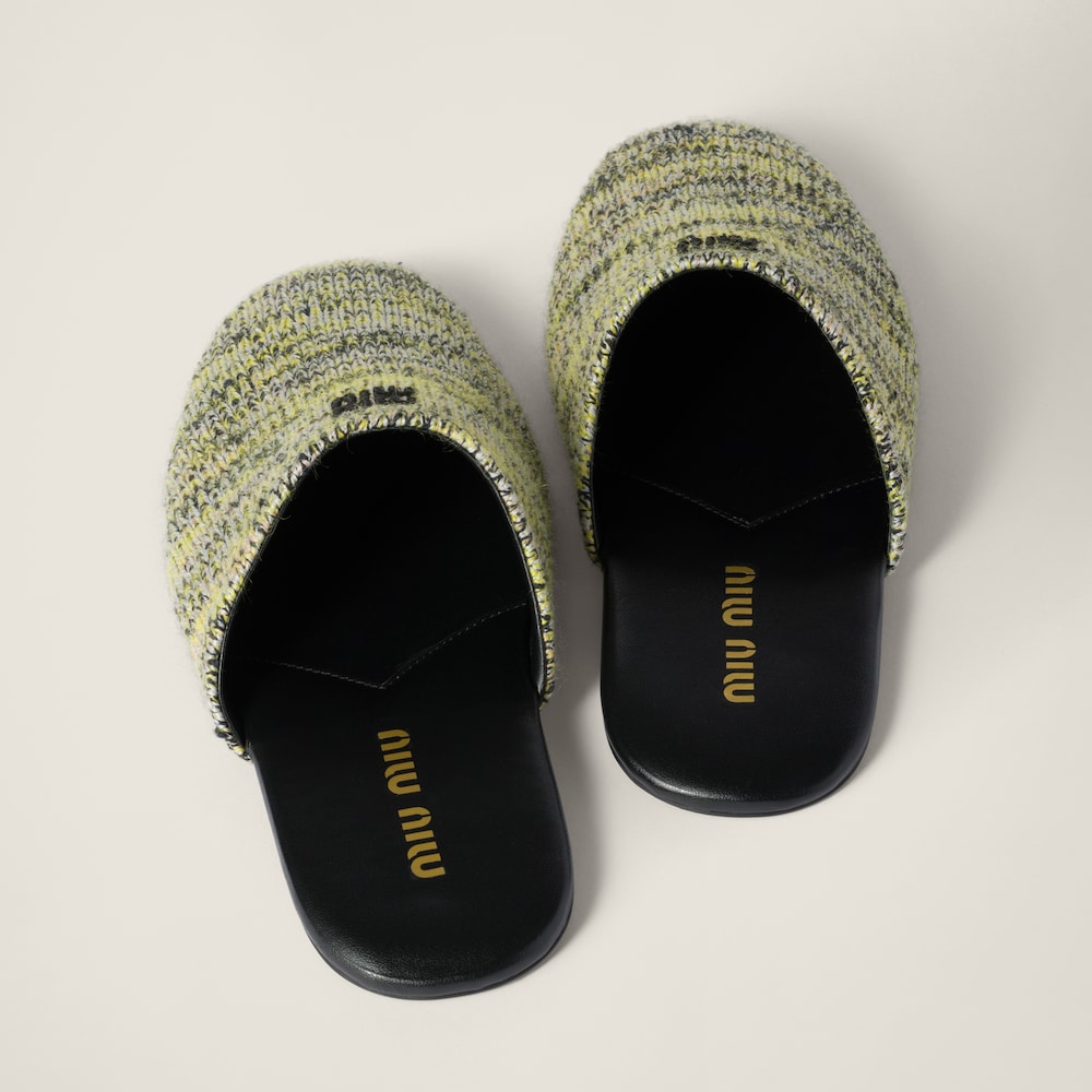 Wool slippers