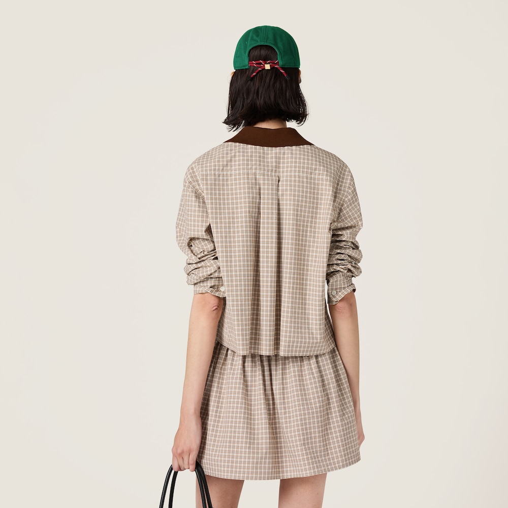 Checked shirt