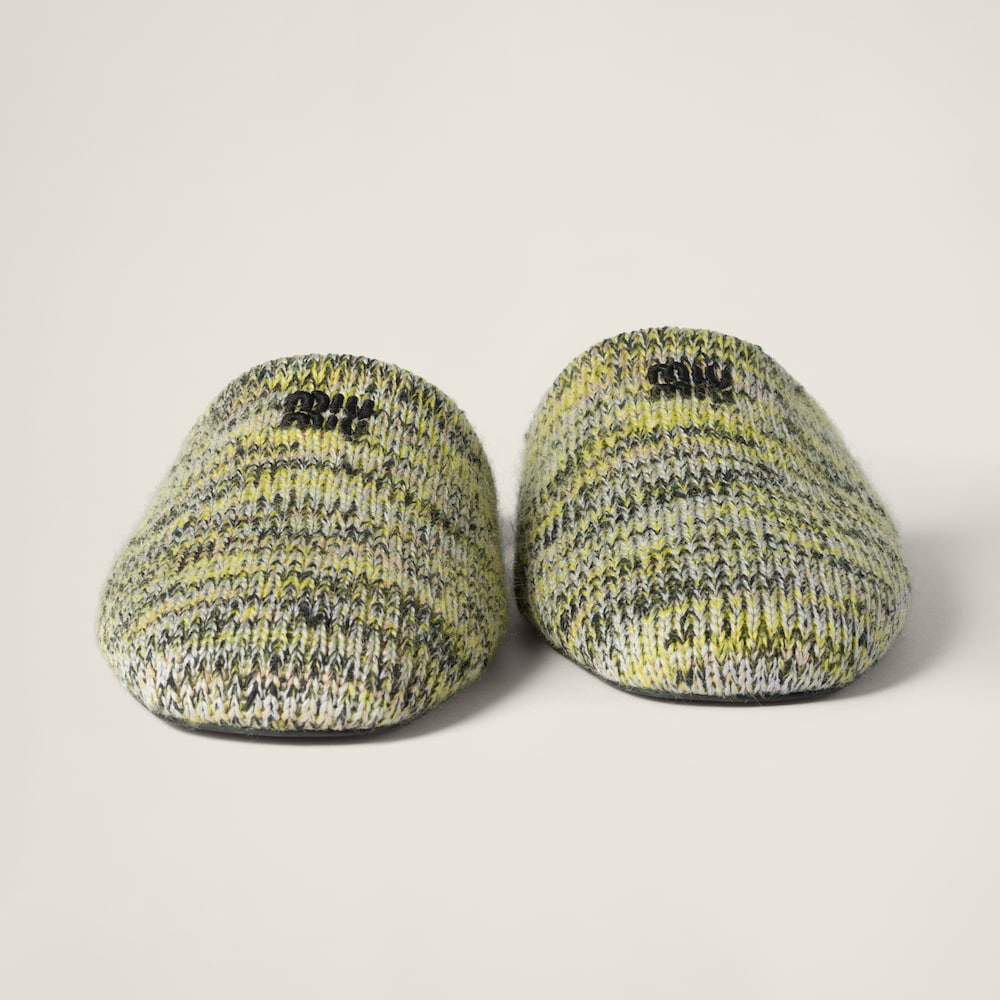 Wool slippers