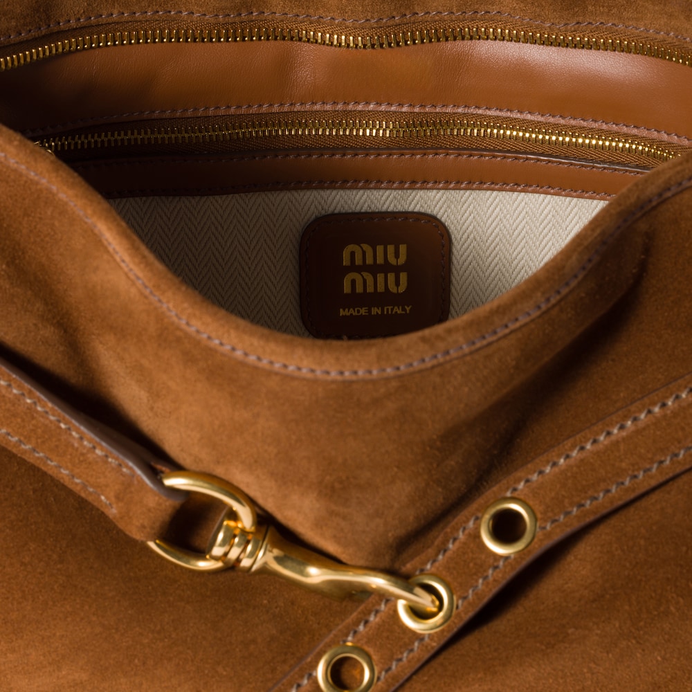 Aventure suede bag