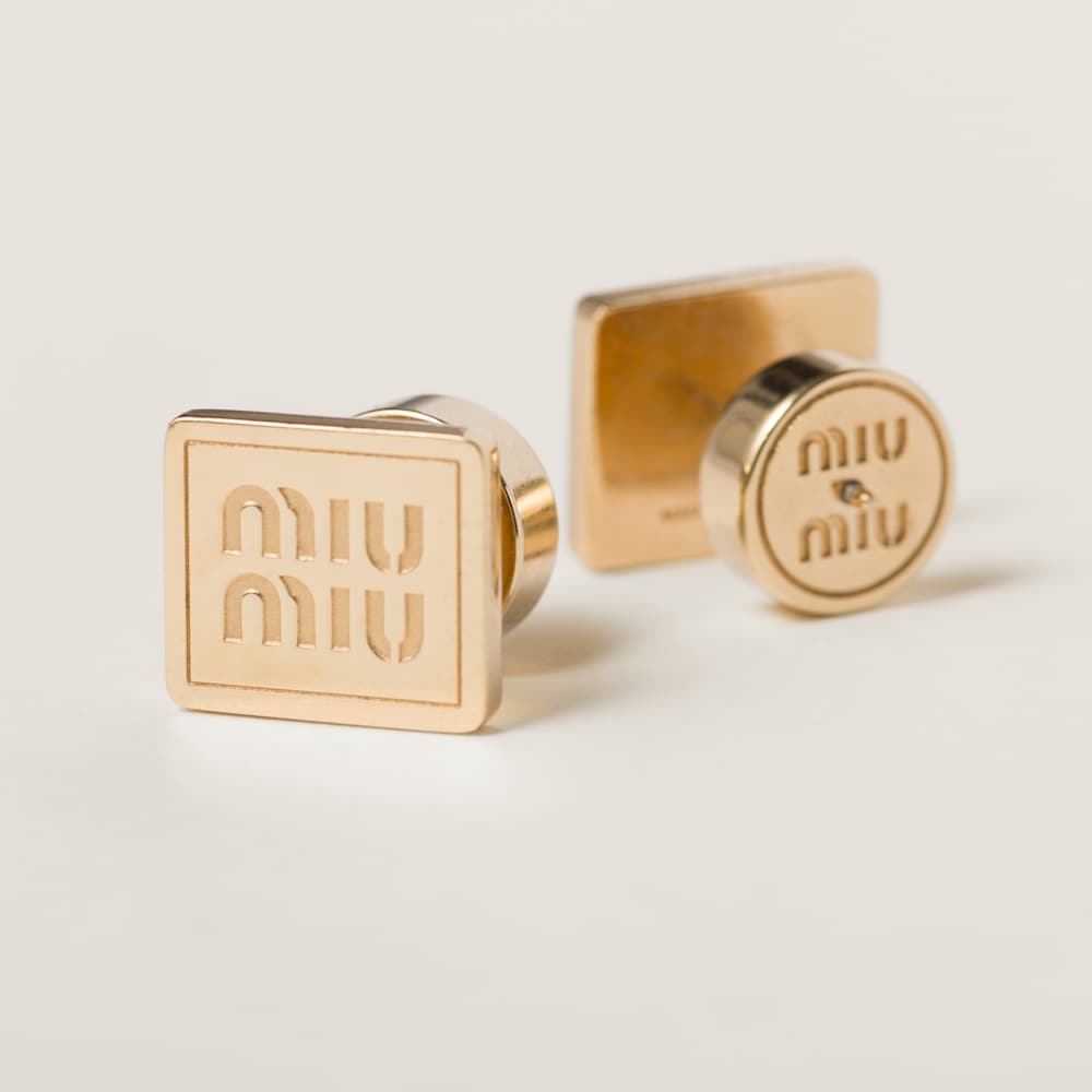Metal earrings
