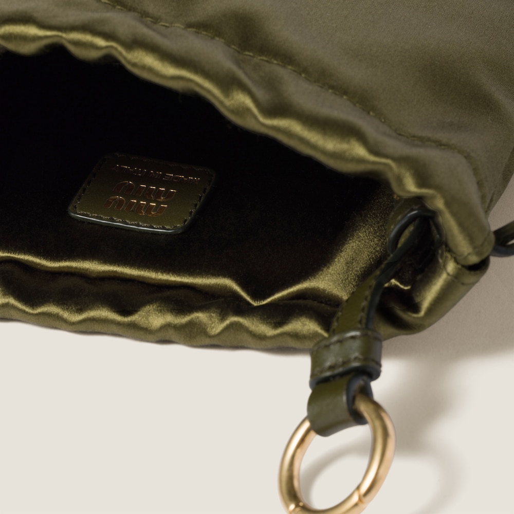 Satin pouch