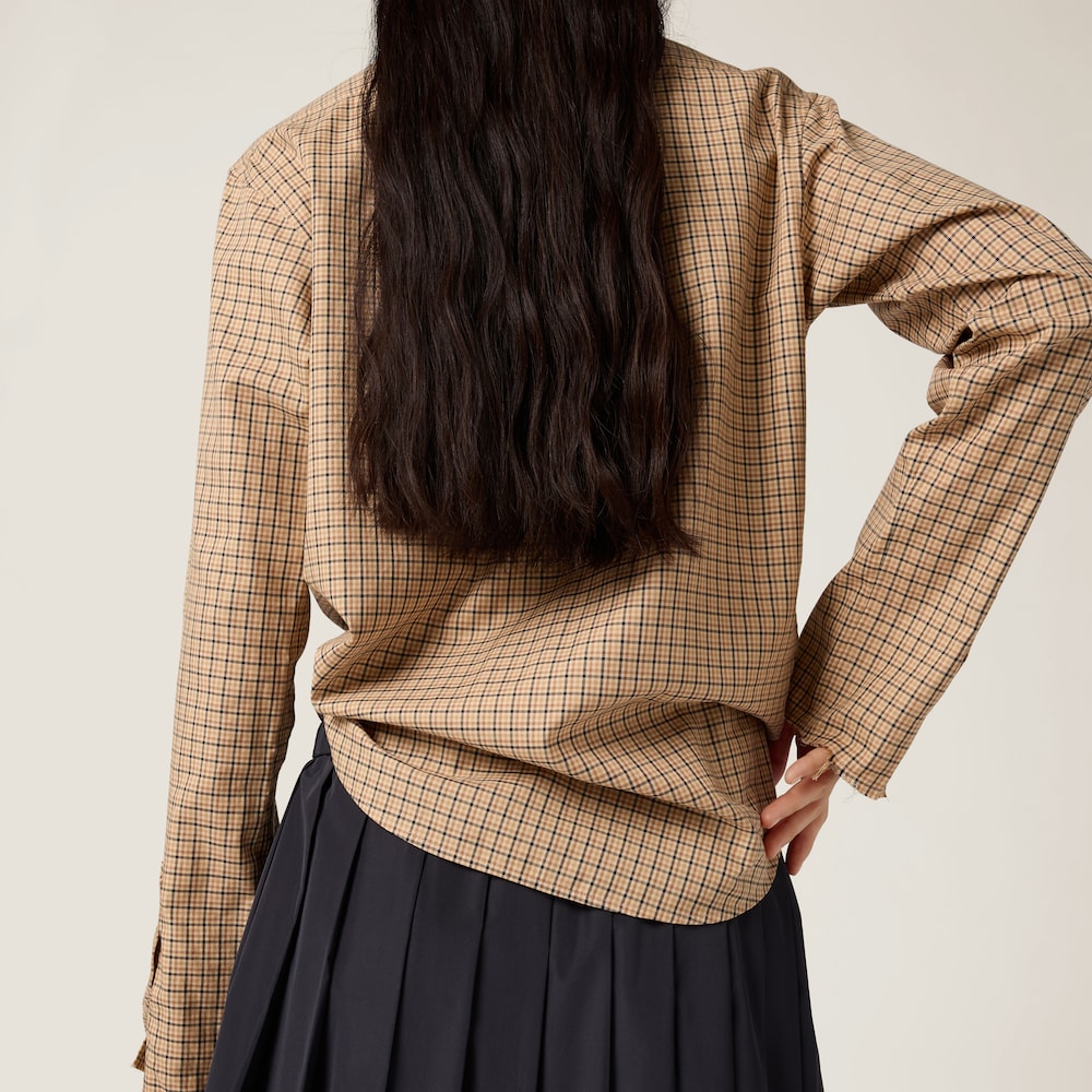 Checked shirt
