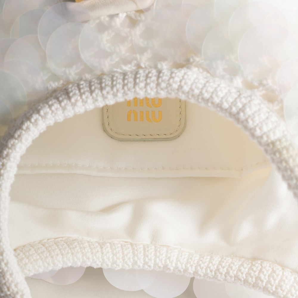 IVY sequin mesh bag