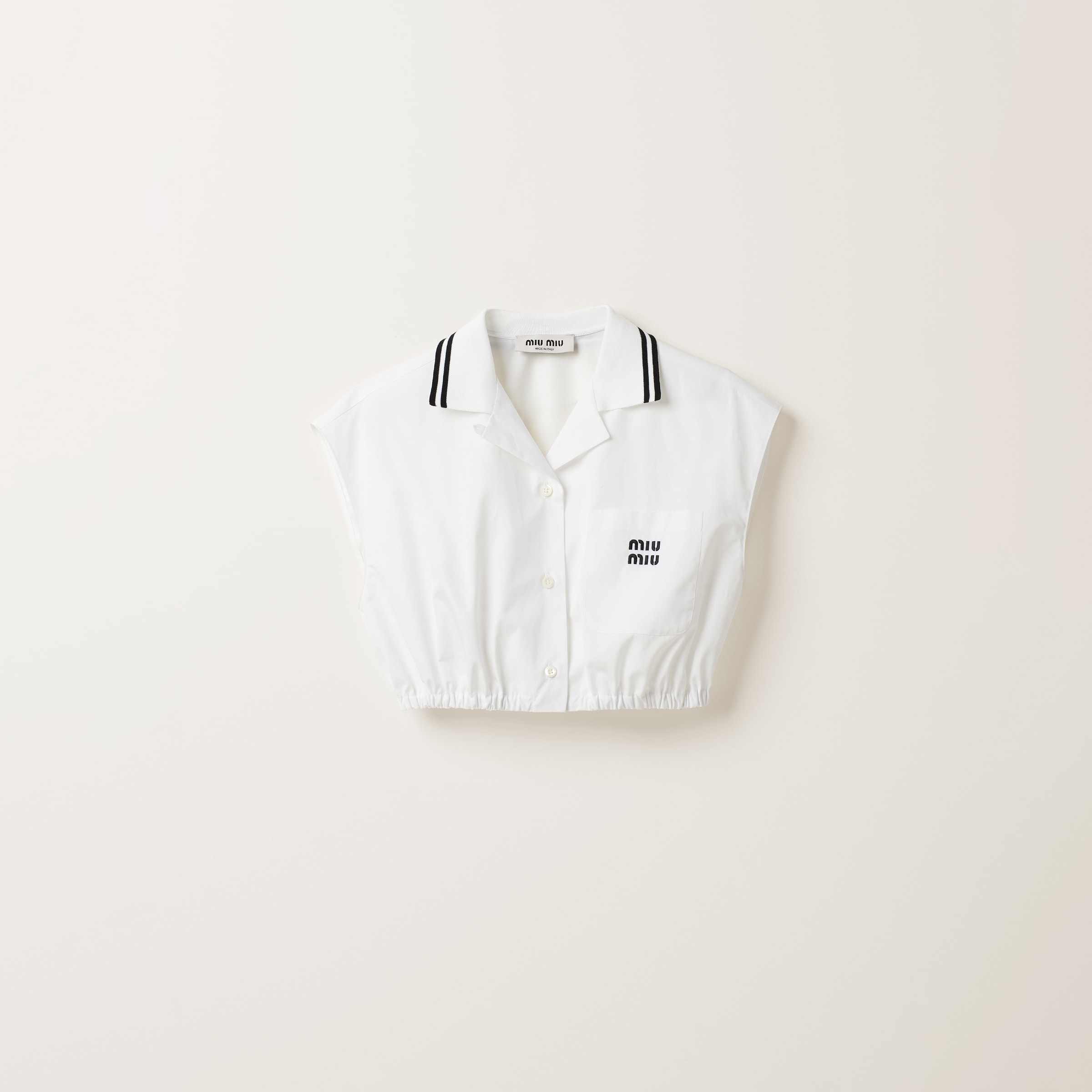 Poplin top
