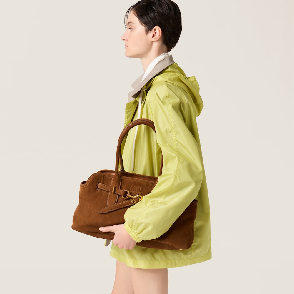 Aventure suede bag
