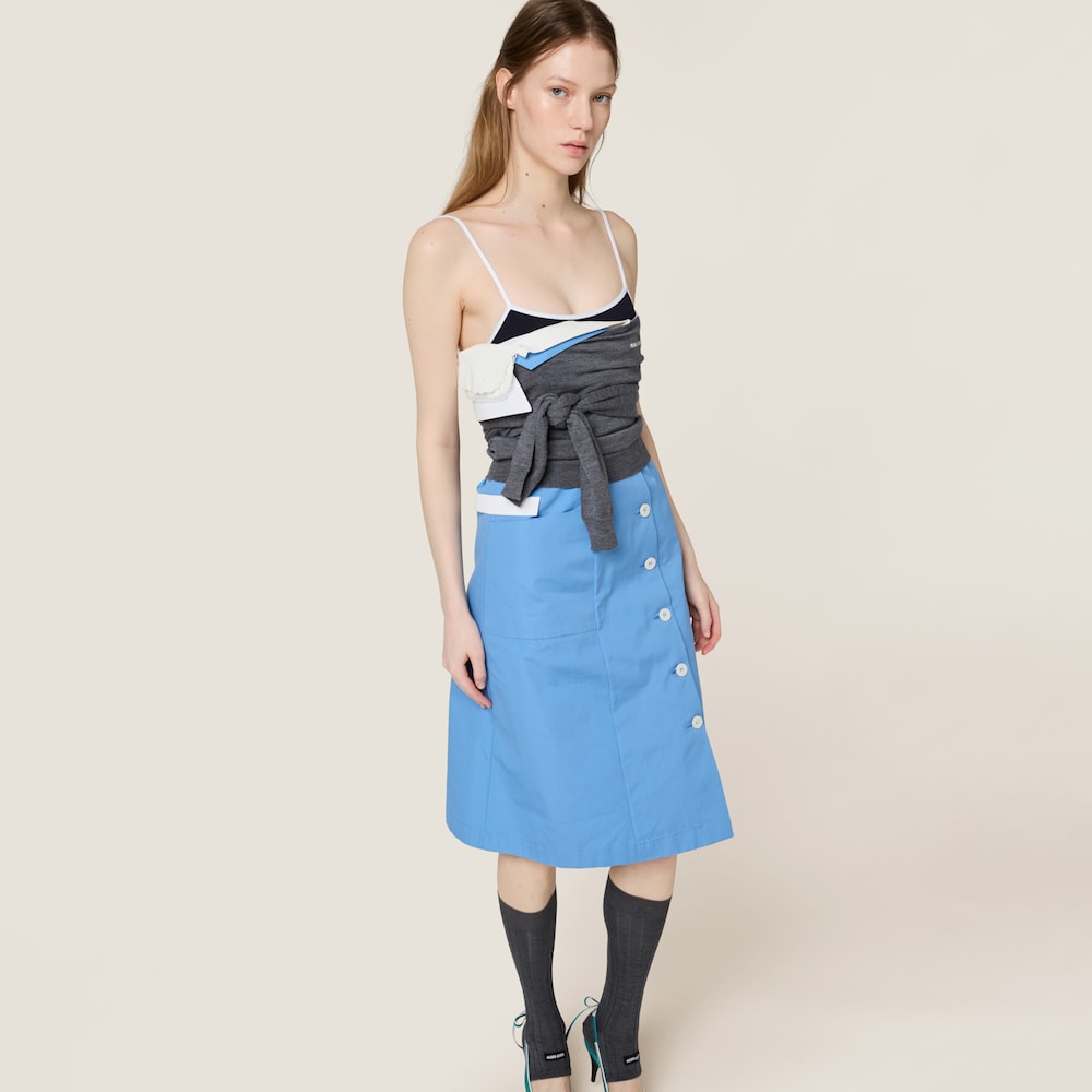 Poplin dress