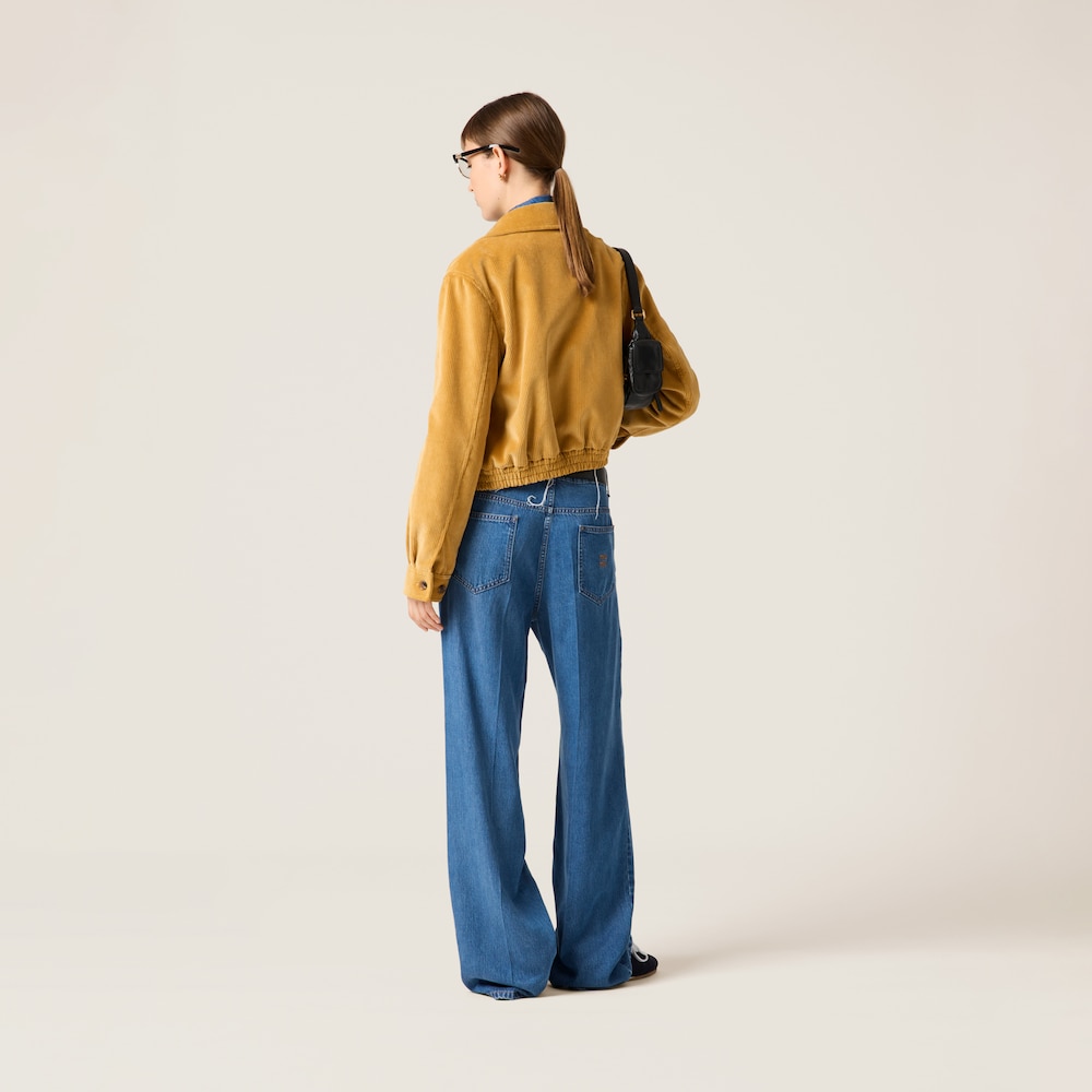 Five-pocket denim jeans