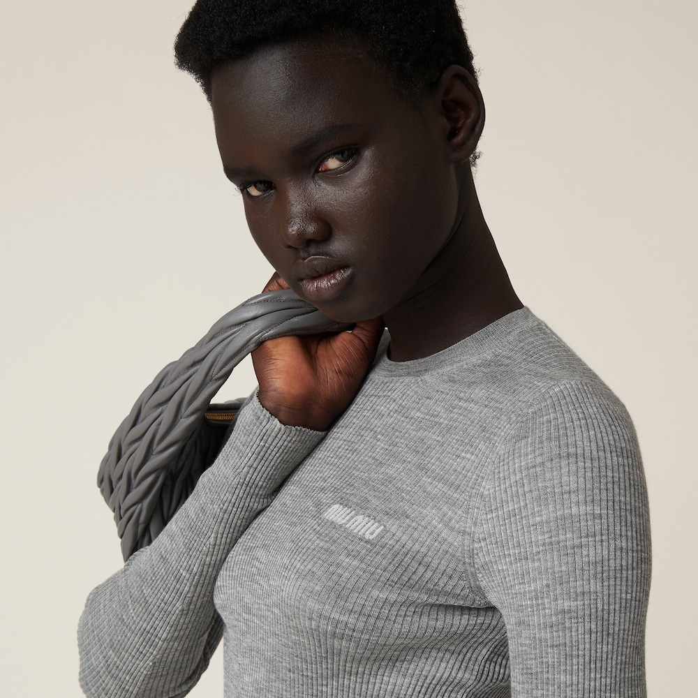Cashmere and silk sweater
