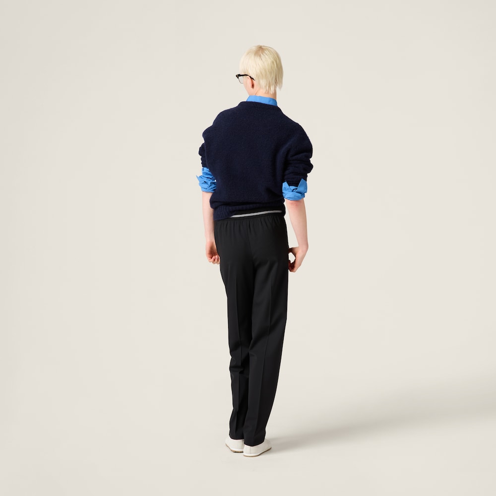 Wool joggers