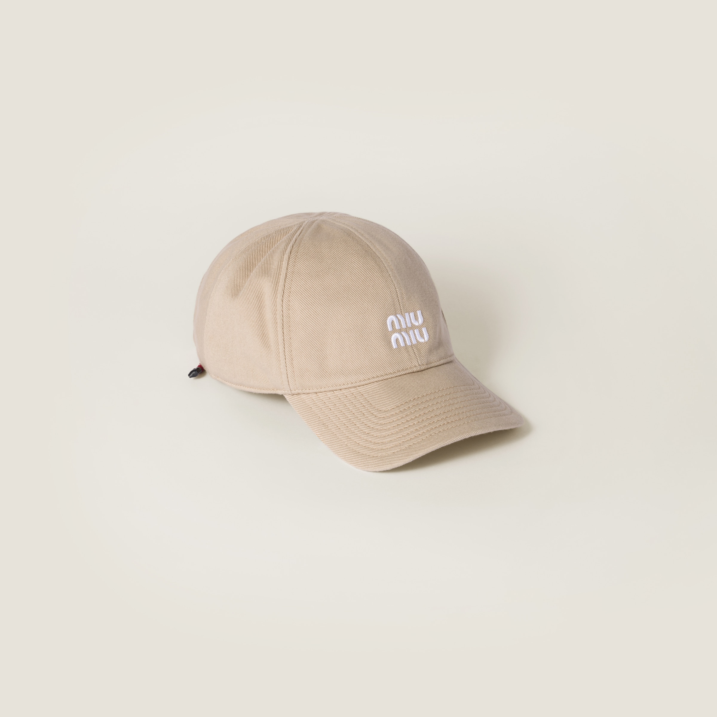 Denim baseball cap