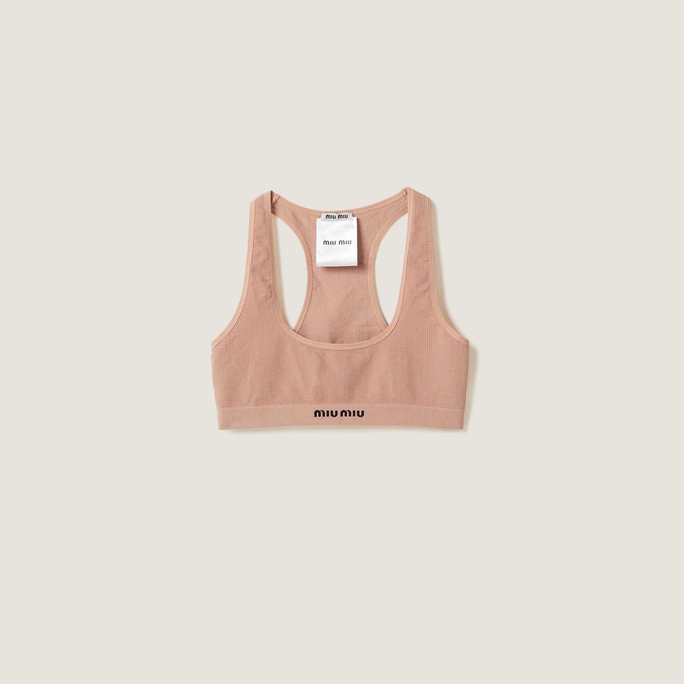 Seamless racerback top