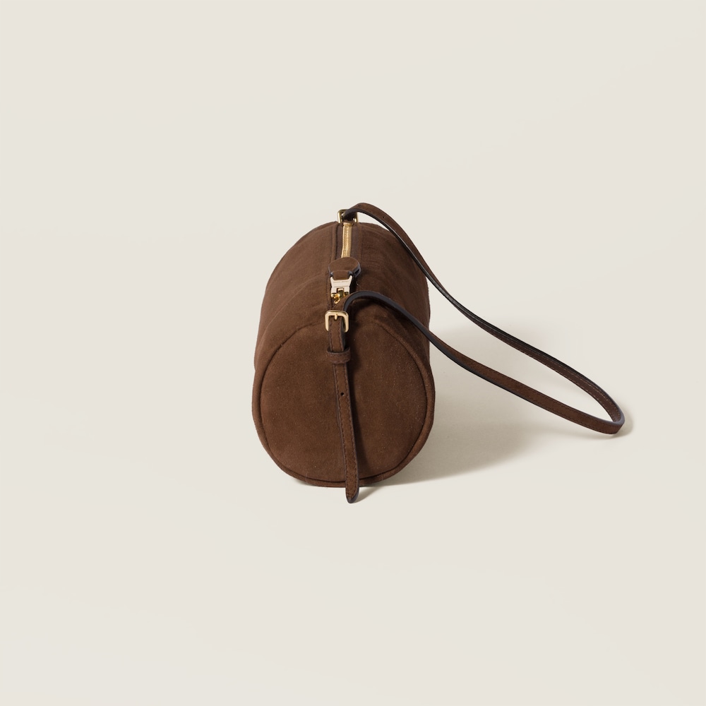 Suede pouch