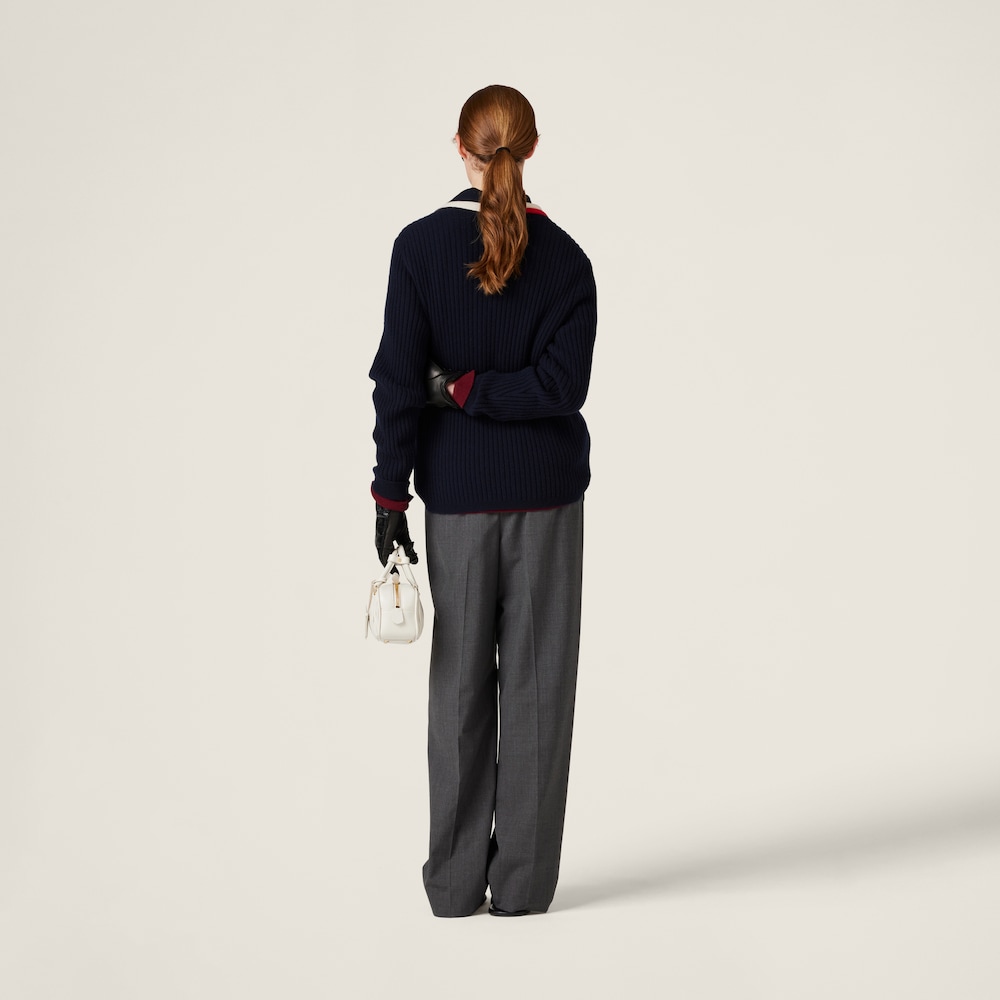 Superfine wool pants
