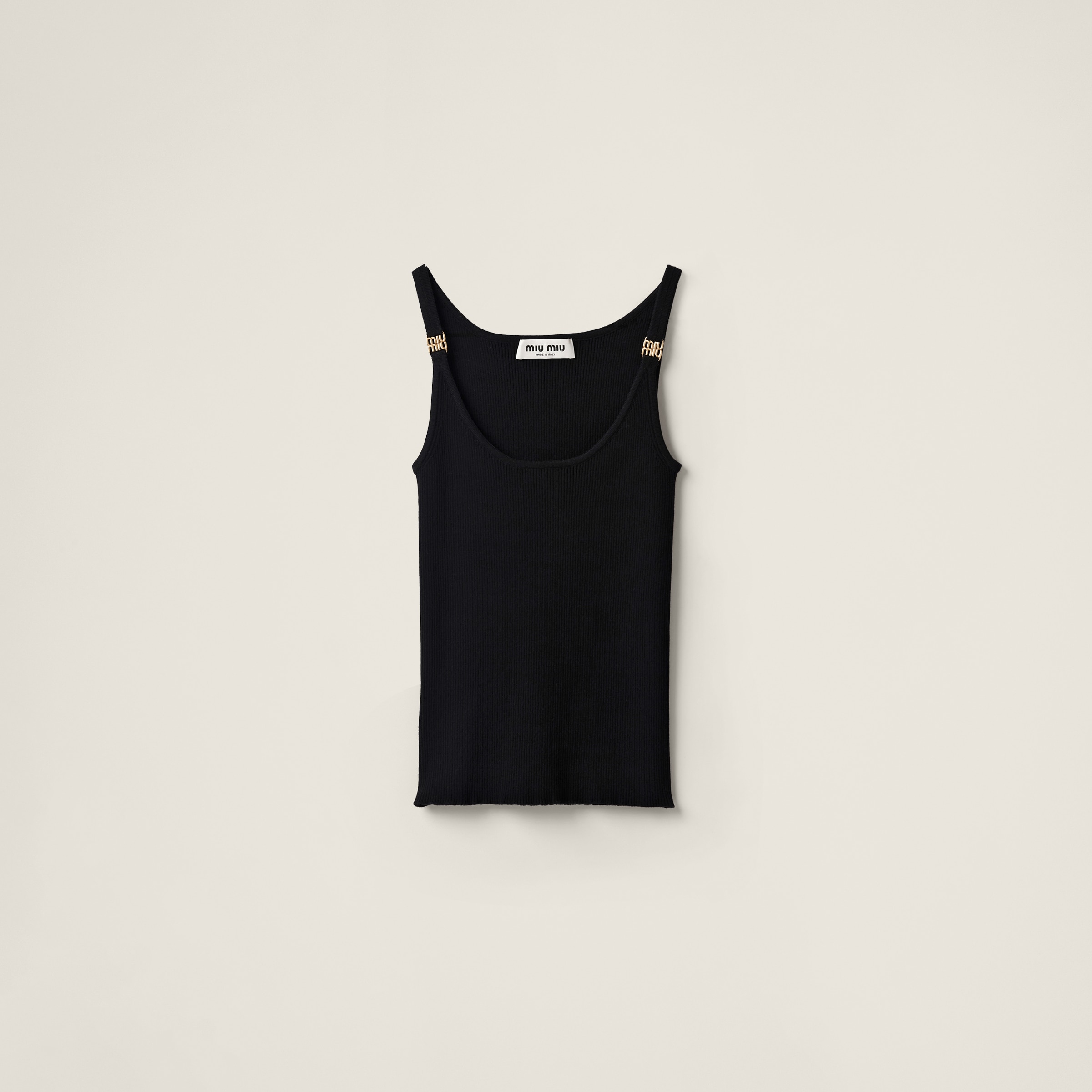 Knit tank top