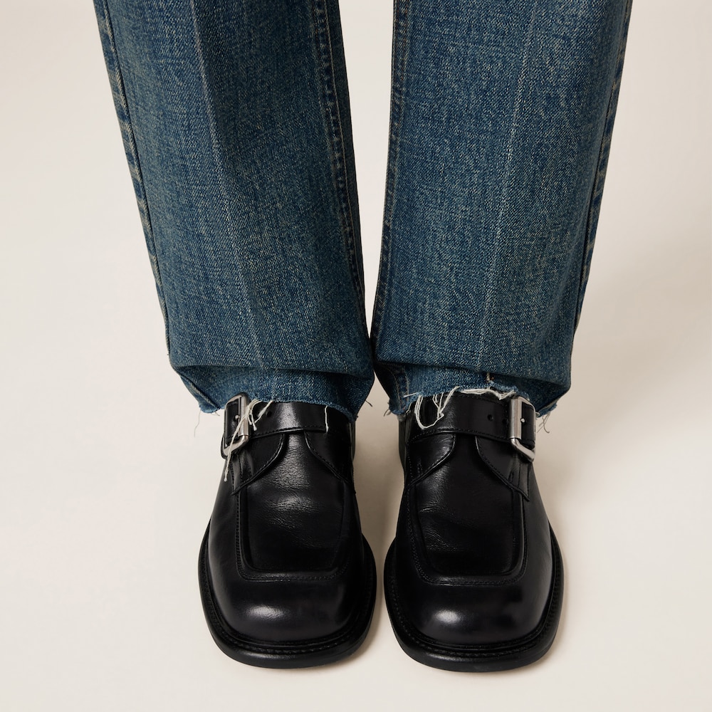Denim five-pocket jeans